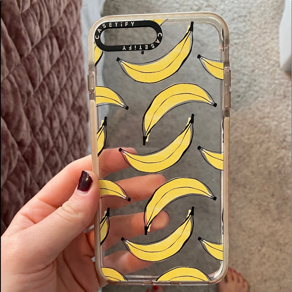 iPhone 8 Plus banana casetify case